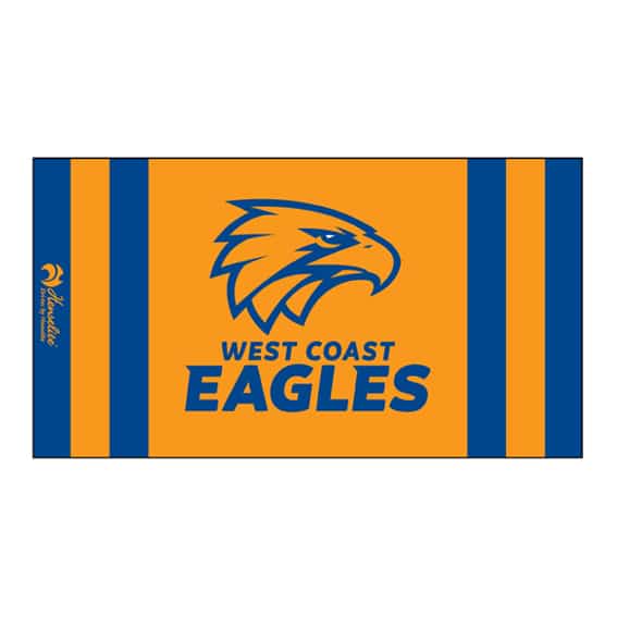 West Coast Eagles AFL Dri-Tec Lawn Bowls Towel